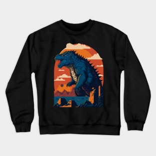 King of The monsters vector illustration design Crewneck Sweatshirt